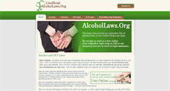 Desktop Screenshot of alcohollaws.org